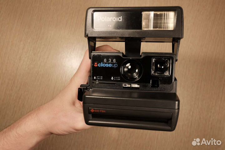 Polaroid 636 closeup