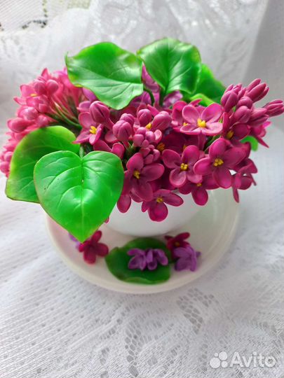 Цветы из полимерной глины