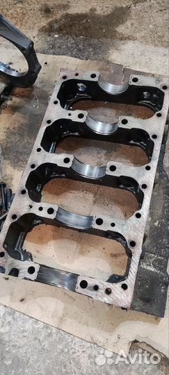 Блок цилиндров двигателя 4hf1 isuzu