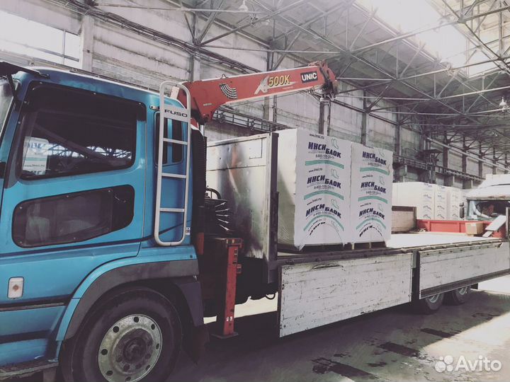 Доставка манипулятором, борт 11 т. стрела 3 т