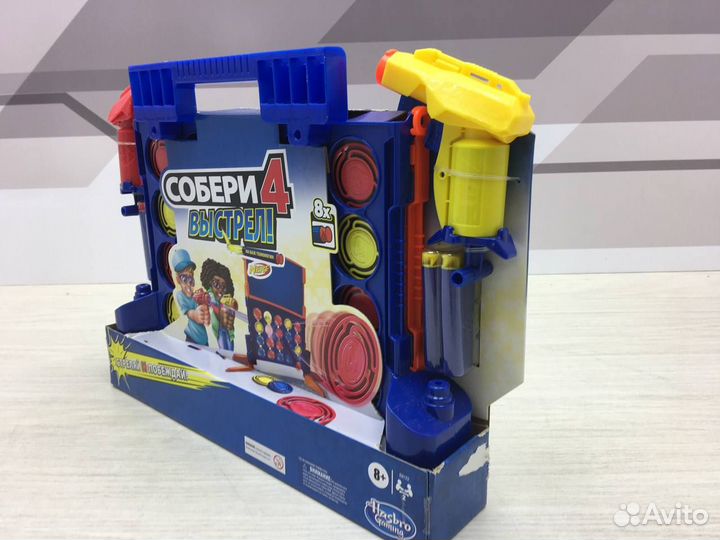 Настольная игра Hasbro Игры Собери 4 Выстрел