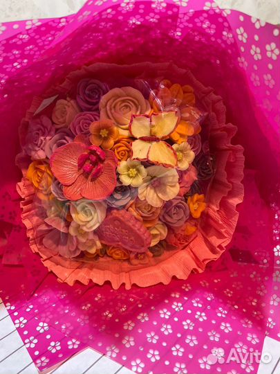 Съедобные букеты, розы из шоколада, цветы, букет