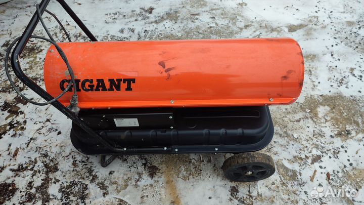 Тепловая пушка дизельная прямого нагрева