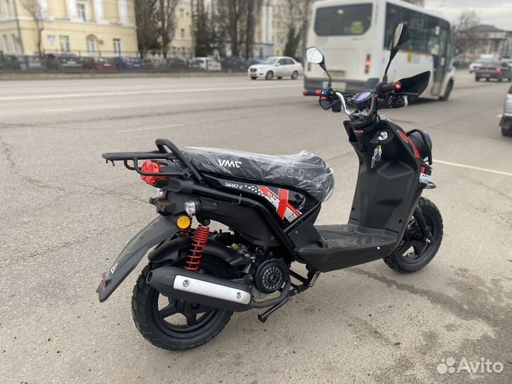 Новый скутер vento VMC SMART II 2023 чёрный