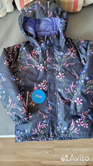 Куртка зимняя lassie 140 новая для девочки