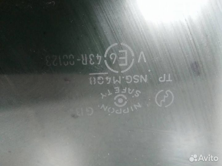 Стекло двери задней правой Mazda Mazda 6 GG 2002-2