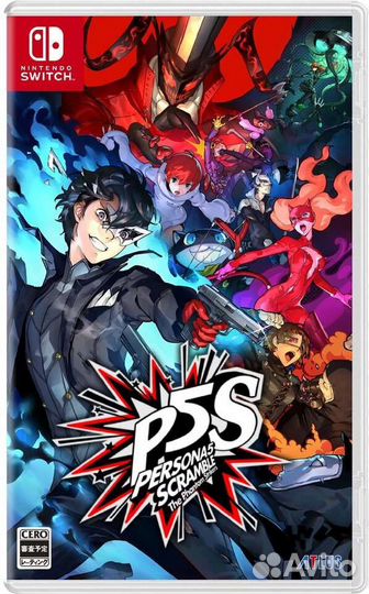 Persona 5 strikers Nintendo switch игры