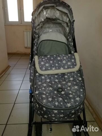 Детские санки с колесами