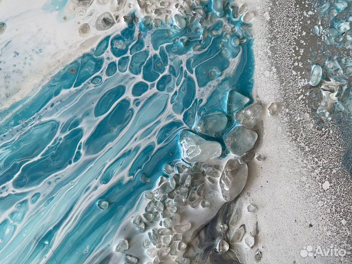 Картина из жидкого акрила