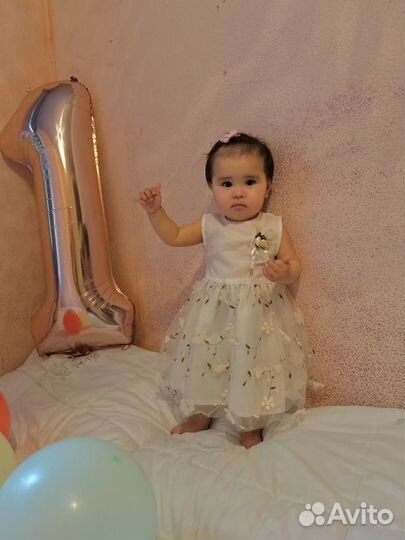 Платье на годик