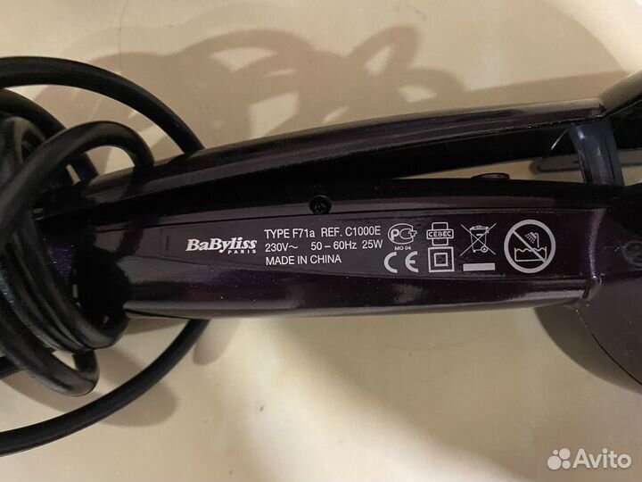 Плойка для укладки/ завивки волос Babyliss