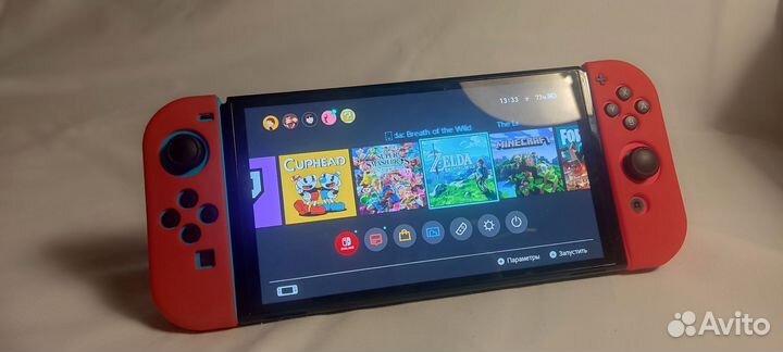 Nintendo switch oled с играми