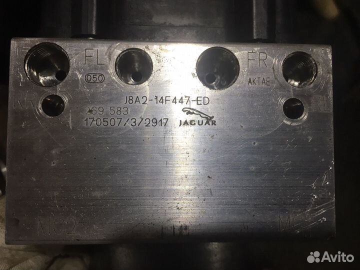 J8A214F447 модулятор Блок абс ABS Ленд Ровер Рендж