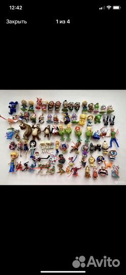 Игрушки из киндера