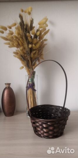 Корзина плетеная