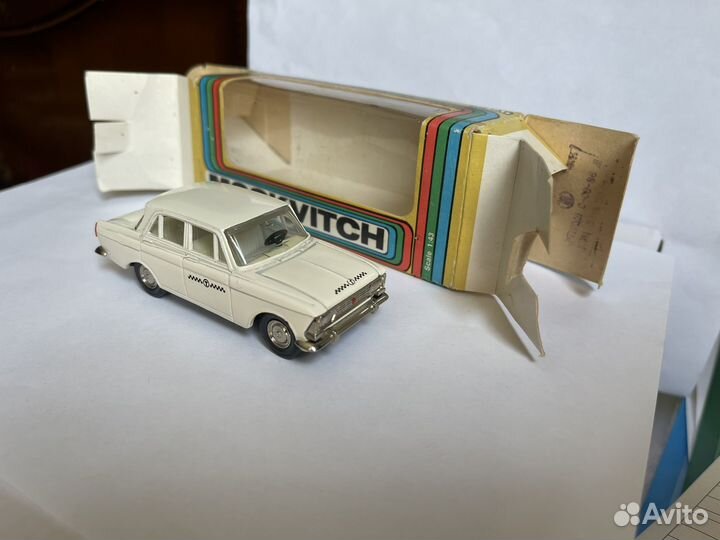 Москвич 412,А2,Без ми,80г,коробка,Модель 1 43 СССР