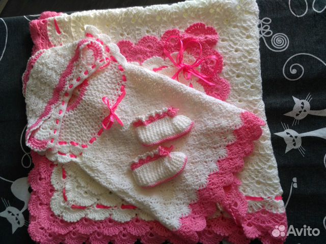 Комплект на выписку для девочки