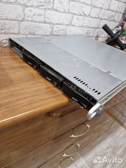 Сервер supermicro Intel Xeon L5420 x2 и 12 гб DDR3