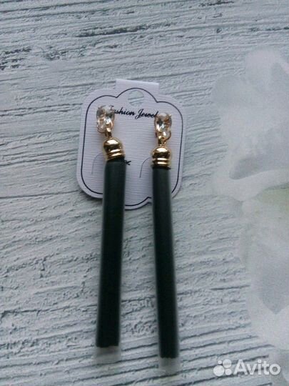 Серьги-кисти