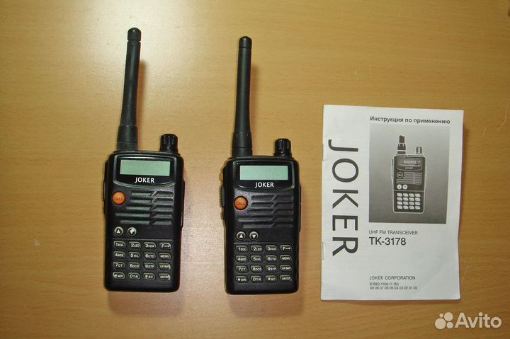 Радиостанция joker TK-3178, комплект - 2 шт