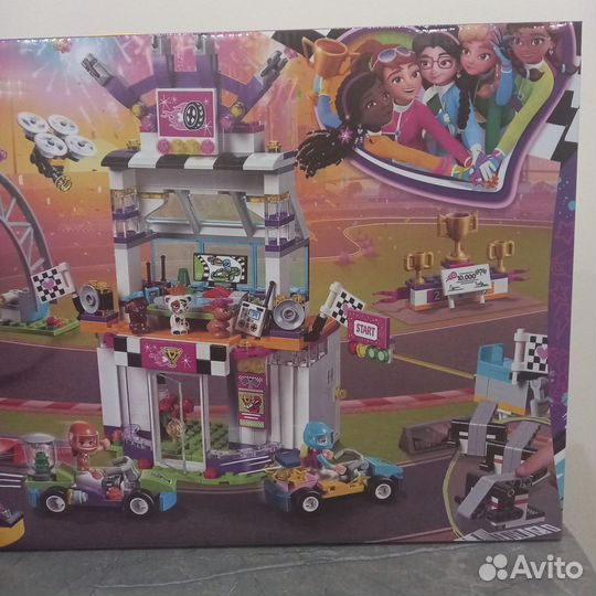 Lego Friends Большая гонка конструктор аналог