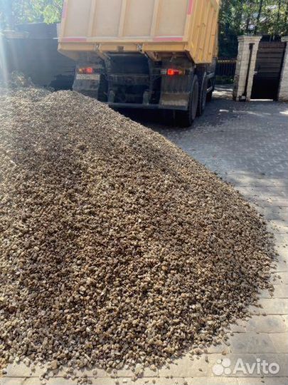 Щебень гравийный