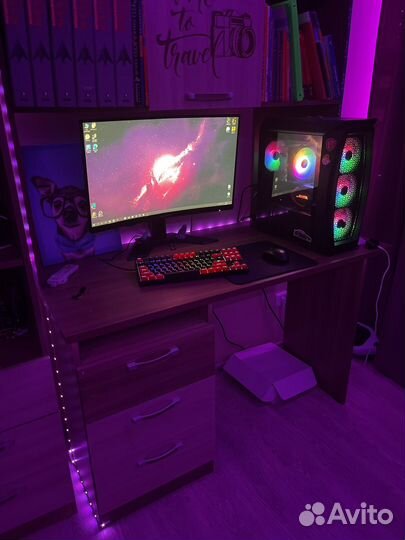 Игровой пк на Gigabyte rx6650xt