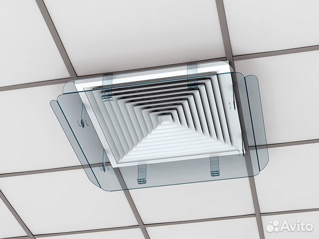 Экран для вентиляционной решетки "Пиксель"