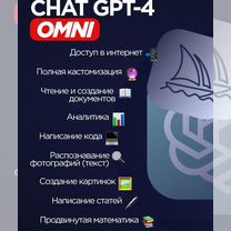 Chat GPT 4o Plus Turbo Telegram OpenAI (чат гпт)