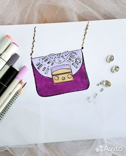 Fashion скетчинг, обучение с нуля