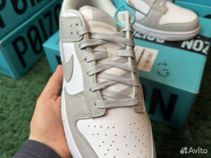 Кроссовки Nike sb dunk low grey fog