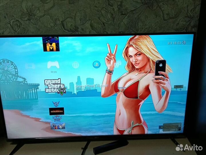 Sony PS 3 slim (320гб) +30игр+2геймпад