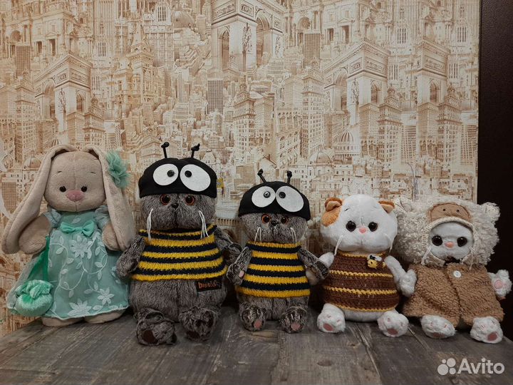 Кот Басик Пчёлка, Лили Овечка, Зайка Ми Мелисса