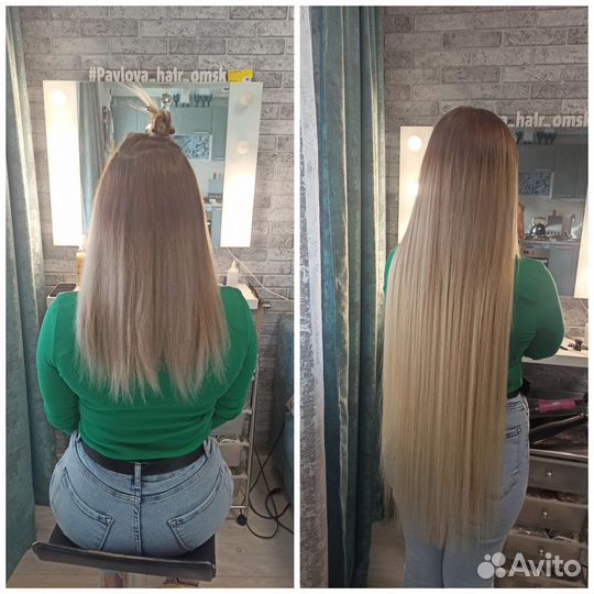 Наращивание волос биопротеин