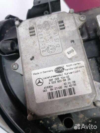 Фара ксеноновая передняя правая Mercedes Benz R