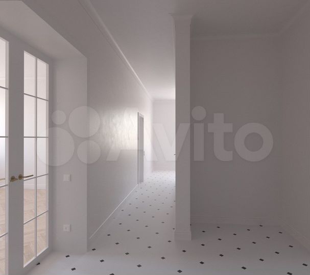 2-к. квартира, 61,3 м², 2/3 эт.