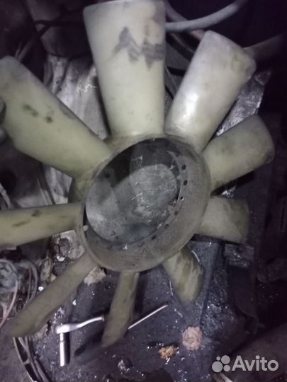 Крыльчатка вискомуфты спринтер 2.9тд