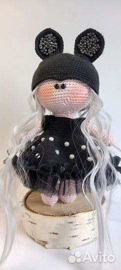 Вязаная игрушка. Кукла