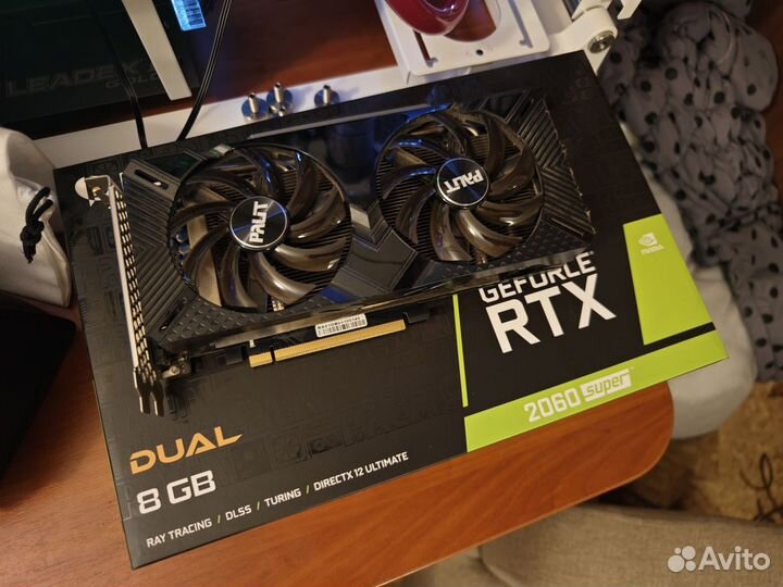 Видеокарта rtx 3060ti palit dual samsung