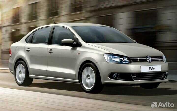 Бампер передний Volkswagen Polo 5 (09-15)