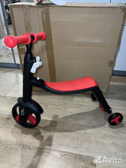 Самокат беговел велосипед 3 в 1 Nadle