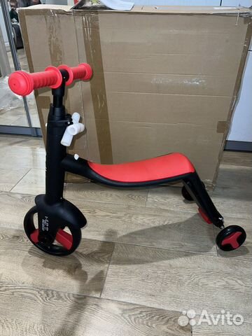 Самокат беговел велосипед 3 в 1 Nadle