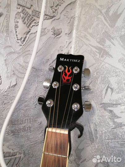 Акустическая гитара Martinez - Model No FAW-702TBK