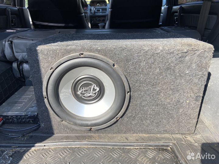 Сабвуфер и усилитель