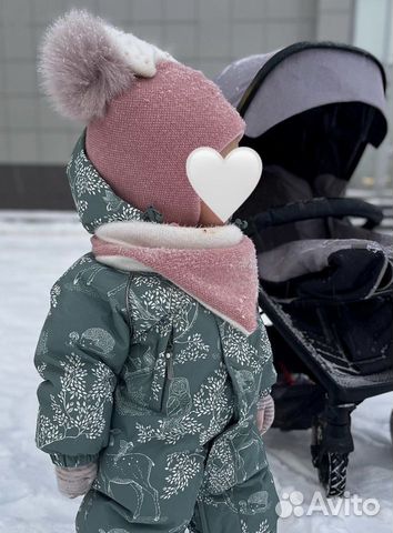 Детская зимняя шапочка кашемир на флисе объявление продам