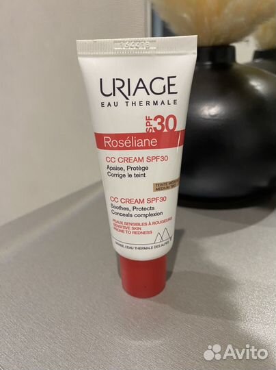 Солнцезащитный крем cc cream uriage