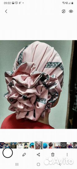 Шапка женская чалма