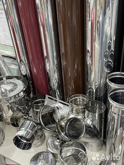 Одноконтурные дымоходы из стали 403/409: Нержавейк