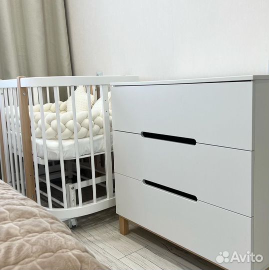 Пеленальный комод с быстросъемной доской
