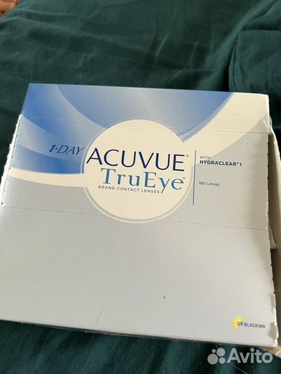 Линзы контактные однодневные acuvue -1.25 (D9)